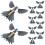 50St Wind-Up Vliegende Vogel Feest Speelgoed 2