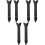 6Pcs Thickened PU Swords Protective Bag Black Shoulder Sleeve 4