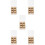 5 Sets Reusable Ice Cube Cooling Particles Melting Proof 8