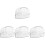 4Pcs Small Pet Hamster Sand Bath Box White Plastic Bath Basin Hideout 3