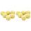 2Packs Filter Balls for Aquarium Light Yellow Bio Media 2