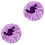 2Pièces Enfant Satin Violet Protection 3