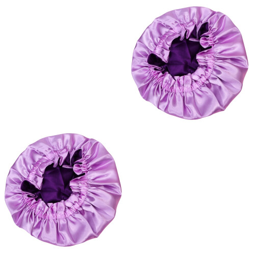 2Pièces Enfant Satin Violet Protection 2