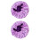 2Pièces Enfant Satin Violet Protection 4
