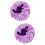2Pièces Enfant Satin Violet Protection 6