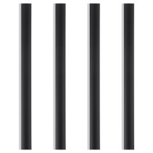 20St Zwarte Rubber Strip Voor Stofblik En Schoonmaakgereedschap Stevig