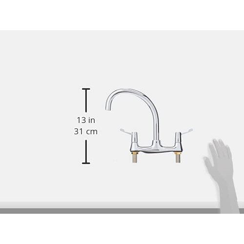 Bristan VAL2 DSM C CD Value Deck & Bridge Sink Mixers, Chrome 1