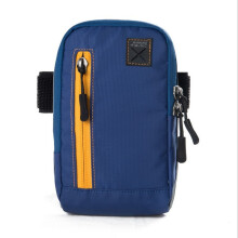 (Blue) Practical Arm Outdoor Bag For Running Mobile Phone Sports Gift Bags Fashion