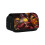 (6) Cartoon Naruto Pattern Double Layer Flip Cover Student Storage Stationery Bag 1
