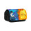 (12) Cartoon Naruto Pattern Double Layer Flip Cover Student Storage Stationery Bag 1