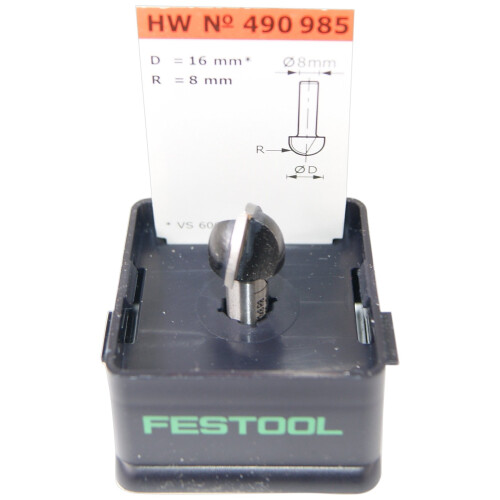 Festool Festool Flute cutter HW S8 R8