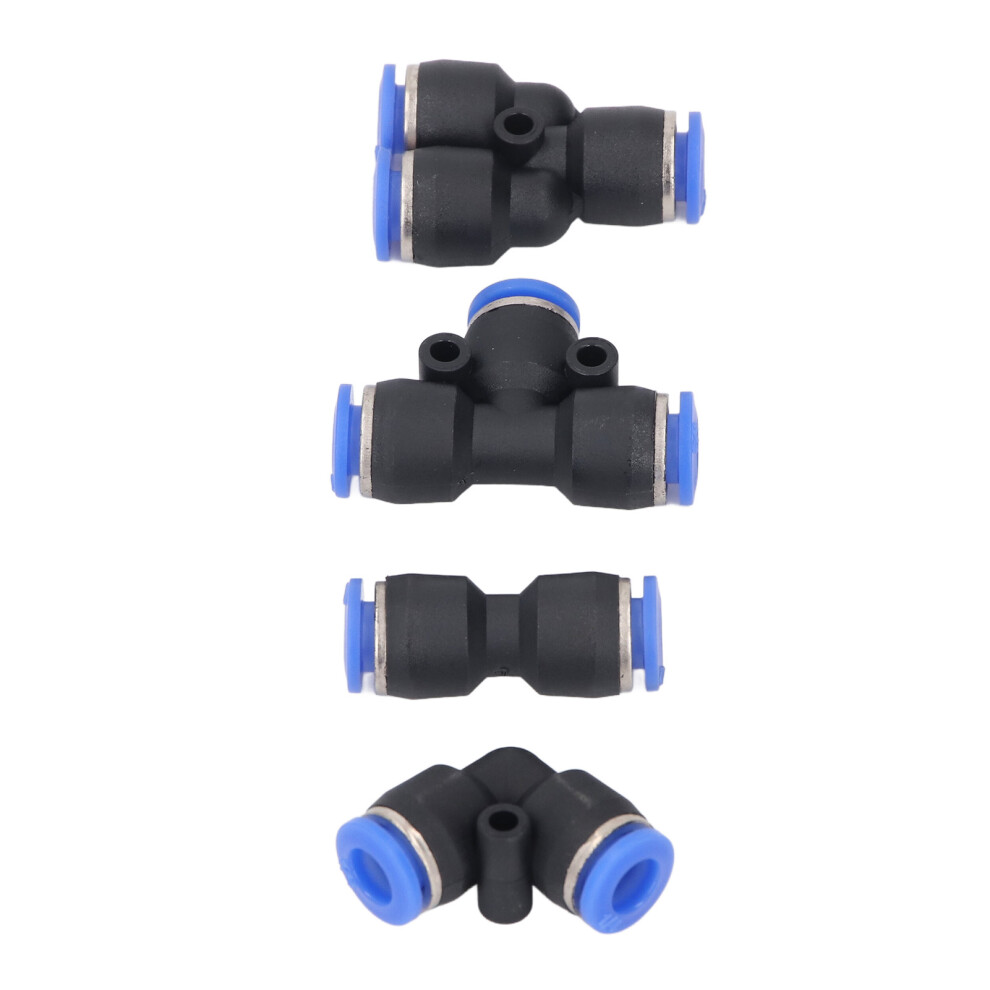 40Pcs Pneumatic Push-To-Connect Air Fittings Kit, 8Mm, High Pressure Resistant 7681390852375
