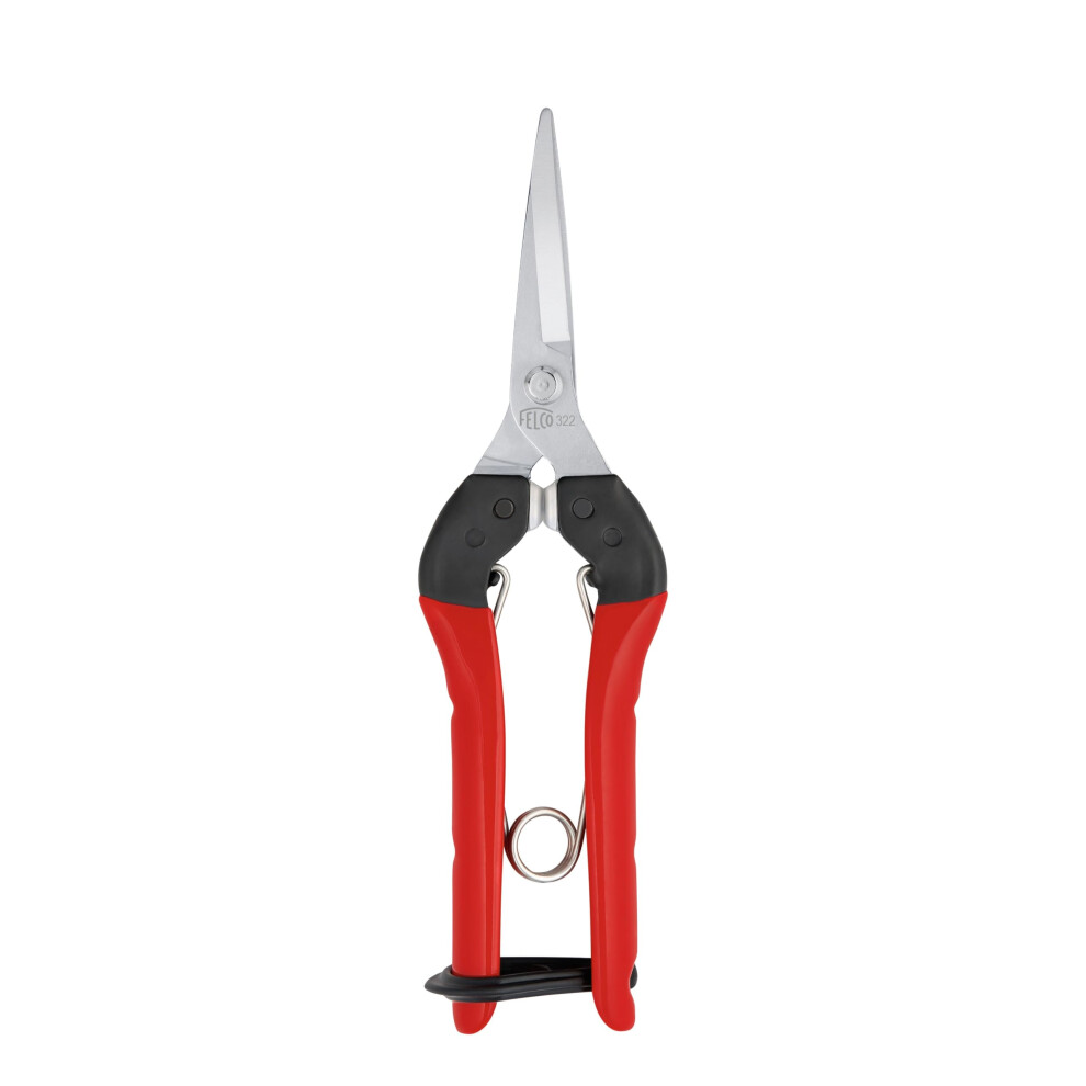 Felco Model 322 Snips 48Mm Straight Chrome Coated Snipping Blade Olive Grove Vineyard Floristry Gardening Horticulture Bonsai Topiary Made In Japan