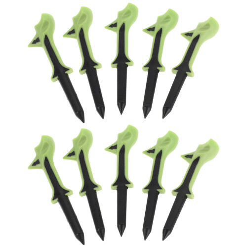 20Pièces Tee De Golf Vert Pièce+tpr Angle Précis Pour Débutants 2