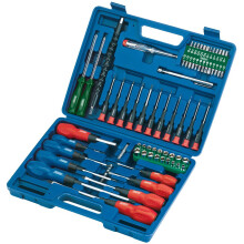 Draper 40850 Screwdriver, Socket and Bit Set (70 Piece)