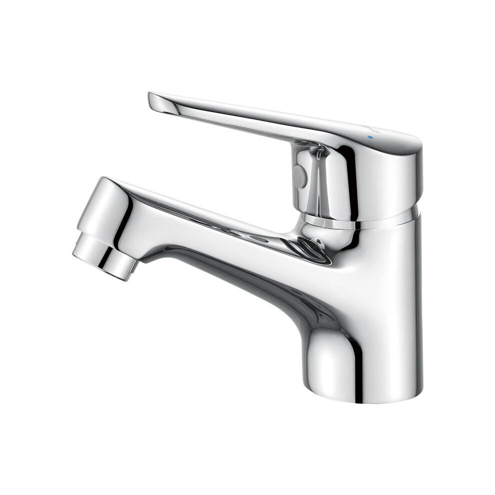 Ibergrif Basin Taps For Bathroom, Sink Taps Mixers Chrome, Hot & Cold Control, Brass, M11050