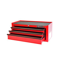 Hilka G301C3BBS - Durable 3-Drawer Tool Chest,Red