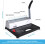 MAKEASY Binding Machine, 21-Hole, 450 Sheet, Paper Punch Binder with Starter Kit 100 PCS 3/8'' PVC Comb Bindings, Comb Binding Machine for A4/A5 5