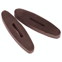 (One Size, Brown) Shires Rubber Horse Rein Stops (Pack Of 2)