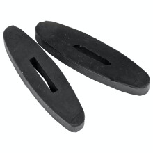 (One Size, Black) Shires Rubber Horse Rein Stops (Pack Of 2)