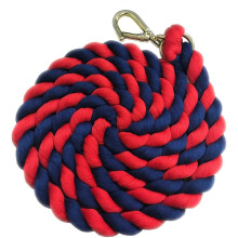 (One Size, Navy/Red) Shires Two Tone Horse Lead Rope