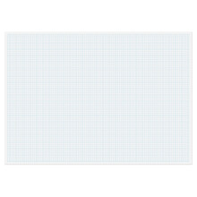 The Worcestershire Stationery Company A2 graph pad, 5mm grid, 50 sheets per pad, 100gsm white paper