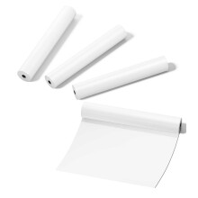 TATTMUSE Thermal Printer Paper Rolls A4, 210x297mm, 4 Rolls, 84 Sheets, 400g, White, Compatible with Phomemo M832/M834 & Other Thermal Roll Printer