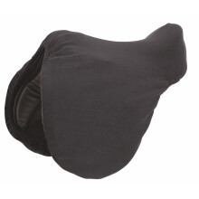 (One Size, Black) Shires Fleece Horse Saddle Cover