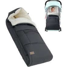 Baby Footmuff Baby Fleece Baby Stroller Snuggle Footmuff Winter Footmuff Baby Seat with Zipper Washable Baby Blanket Stroller Suitable for All