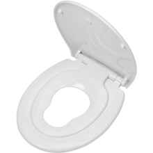 Tiger Toilet Seat, Thermoplast, White, 37,1 x 5 x 44,7 cm, 250010646