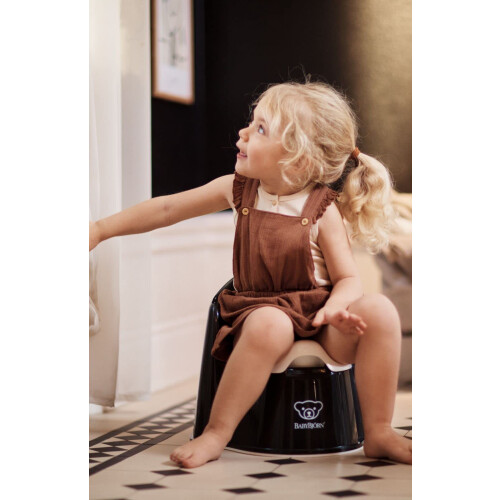 BabyBj?rn Potty Chair, Black/White 1