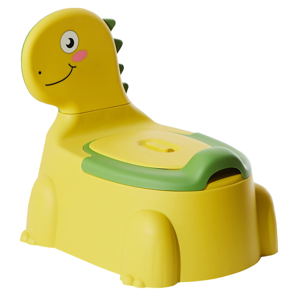 Potty Training Toilet Seat - Toddler Toilet Seat - Kids Toilet Seat With Backrest - Dinosaur Potty - Baby Toilet - Comfortable Non-Slip Splash-Proof Superbe Bebe