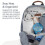 UPPAbaby UPPAbaby Changing Backpack - GREGORY (blue melange/saddle leather) 5