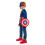 Captain America Captain America Childrens/Kids Costume Set 3