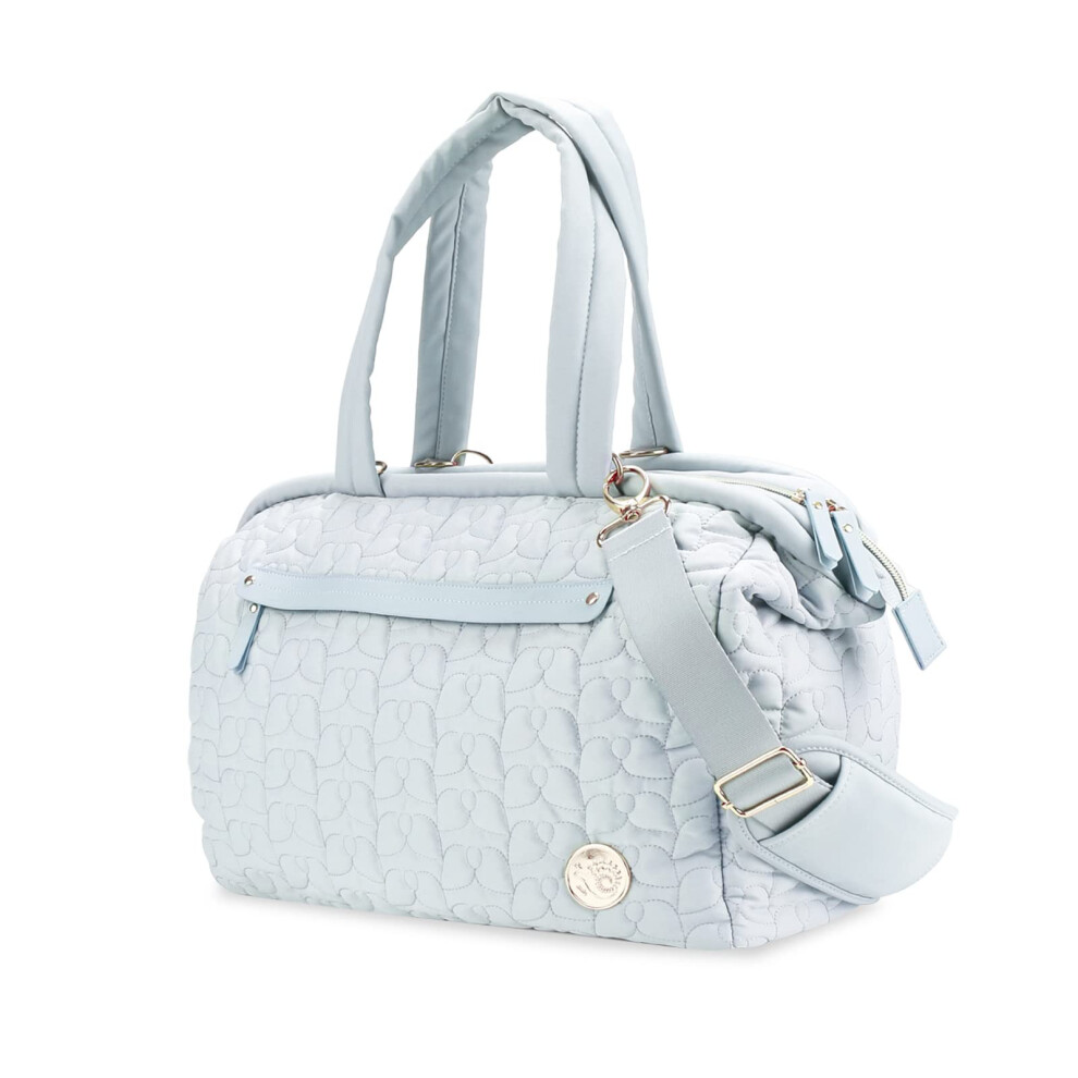 Sonarin Multi-Pockets Baby Nappy Changing Tote Bag,Stylish Large Capacity Multifunctional Baby Changing Bag Satchel Messenger Bag Travel Diaper Bag