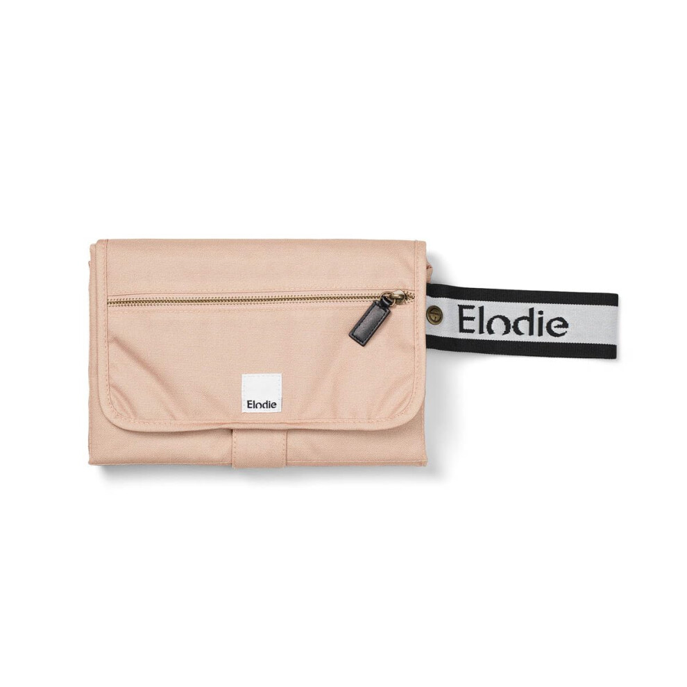 Portable Changing Mat Clutch Diaper Bag Water-Repellent (2 Terry Cloths Included) - Blushing Pink Elodie Details
