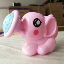 (Pink) Children Bathing Elephant Shower Head Swimming Water Play Toys Gift Bathing