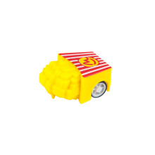 Mini patatine fritte in plastica creativa rimbalzo auto da corsa giocattolo per gioco bambino