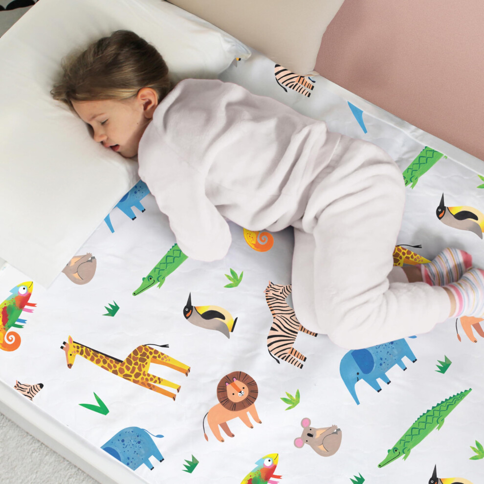 Hygge Sheets? Potty Training Bed Pads | 100% Waterproof | Bed Wetting Sheets For Single And Toddler Beds | Non Slip, Easy To Change At Night | Hygge Supplies
