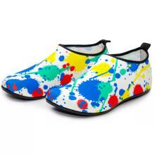 (Colorful Graffiti,22-25 Foot Length=14-15cm)Calzini acqua asciugatura rapida scarpe acqua spiaggia surf nuoto muta antiscivolo adulti