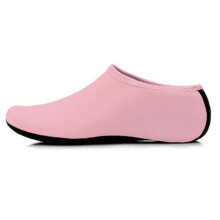 (Pink,44-45 Foot Length=27.5cm)Calzini acqua asciugatura rapida scarpe acqua spiaggia surf nuoto muta antiscivolo adulti bambini