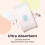 Peekapoo - Disposable Changing Pad Liners (50 Pack) Super Soft, Ultra Absorbent & Waterproof - Covers Any Surface for Mess Free Baby Diaper Changes 4