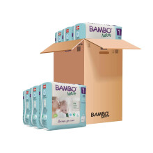 Bambo Nature - Premium Eco Nappies Size 1 (2-4kg)