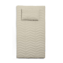 Mamas & Papas Luxury Baby Nappy Changing Mattress with Machine Washable Cover, Removable Towelling Insert & Detachable Pillow, Born to Be Wild
