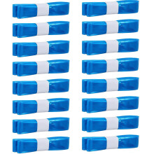 16 Pack Nappy Bin Refills, Diaper Pail Refill Bags, Scented Refills Diaper Pail Disposal Sacks Holds 3680 Diapers, Compatible with All Models of Trash