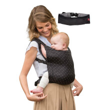 - Zip Travel Carrier - 2-in-1 Baby Carrier - Collapsible - Easy to fold up or unpack in Seconds - Full Featured - Ergonomic Support - Suitable for