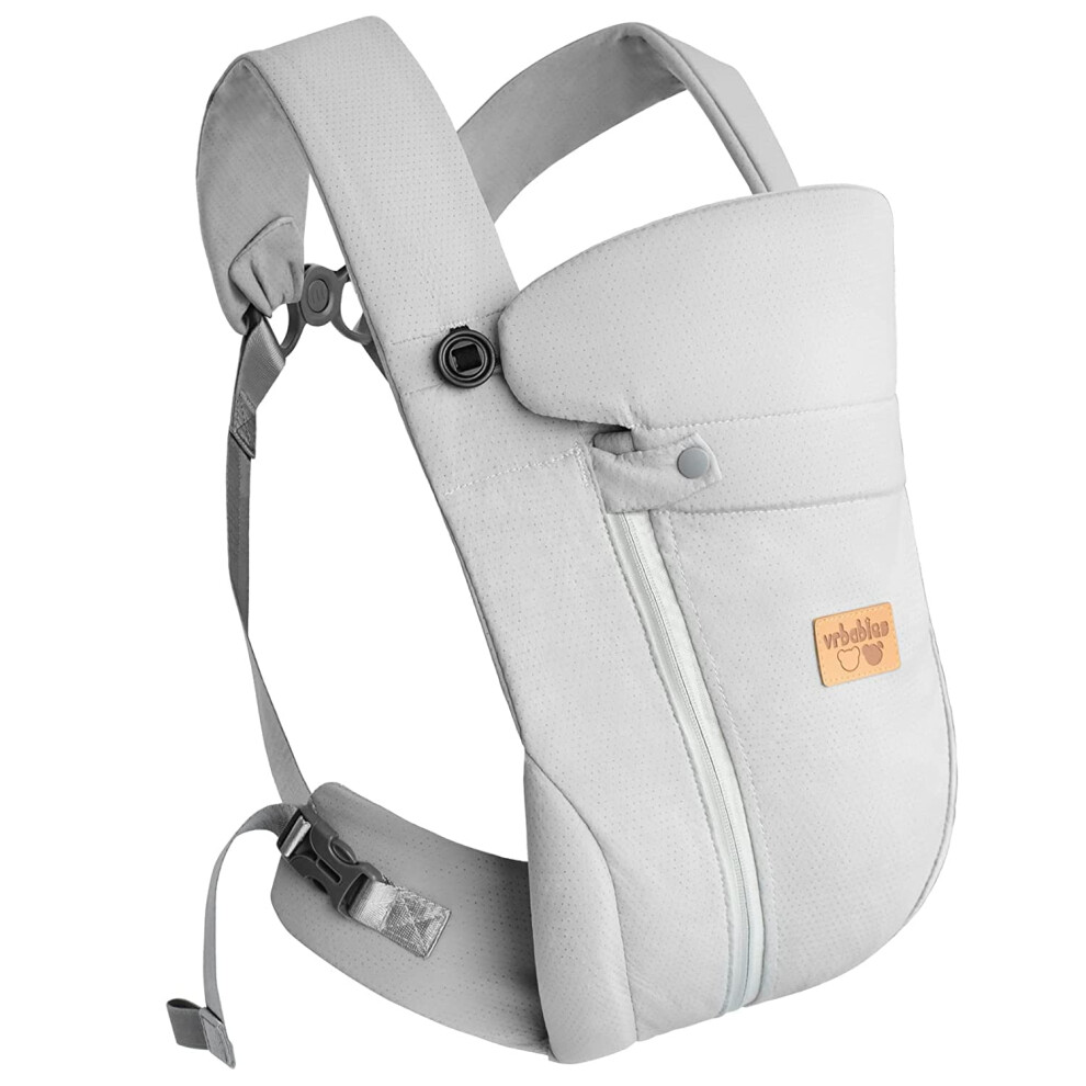 Baby Carrier From Newborn, Ice Silk Baby Sling With Adjustable Belt & 3D Breathable Mesh, Face-In And Face-Out Front And Back Carry For Vrbabies