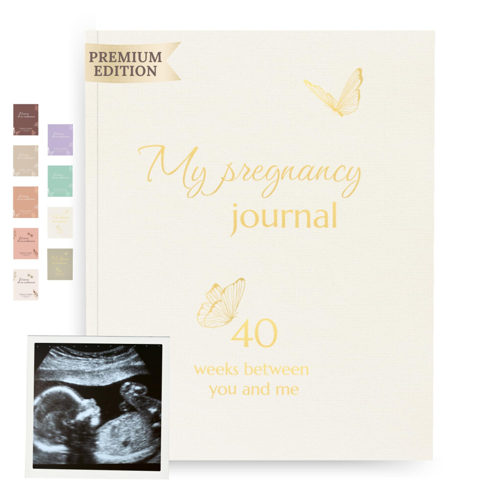 My Pregnancy Journal To Capture Every Moment Week By Week With Space For Photos And Ultrasounds, Pregnancy Diary To Keep The Most Special Huborns