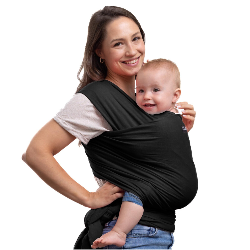 Baby Sling Carrier For Newborns - Infant Baby Wrap Carrier Newborn To Toddler Up To 36 Lbs - Lightweight & Hands Free Baby Sling Carrier Cuddlebug