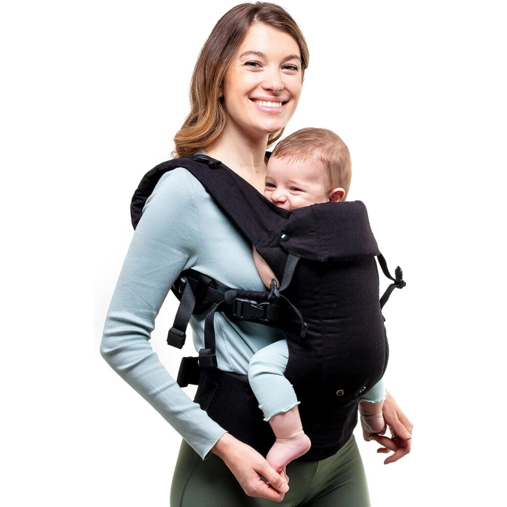 Gemini Baby Carriers From Newborn To Toddler - Certified Ergonomic Newborn Baby Carrier For Infants And Children Of 7-35 Lbs - M Shape, Beco